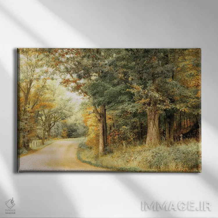 تابلو فصل سرزنده اثر اندی اموس - نمای روبهرو روی دیوار