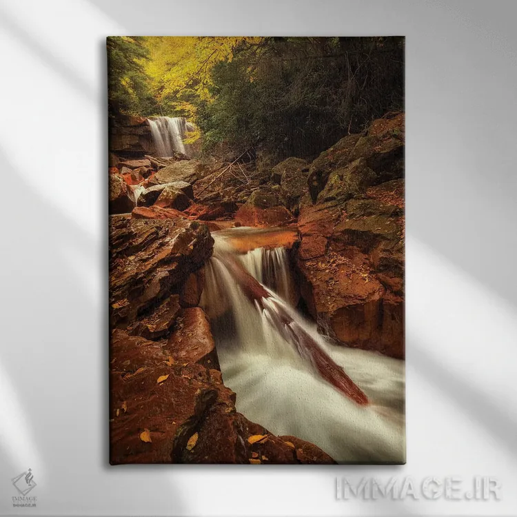 تابلو مسیر طبیعت اثر اندی اموس - نمای روبهرو روی دیوار