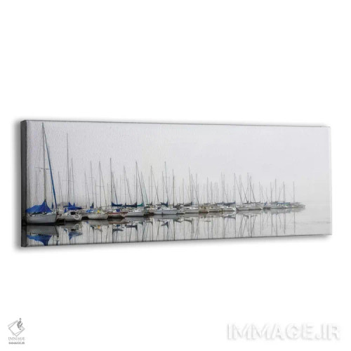 تابلو تابلوی قایقهای بادبانی اثر اندی اموس - نمای پرسپکتیو محصول