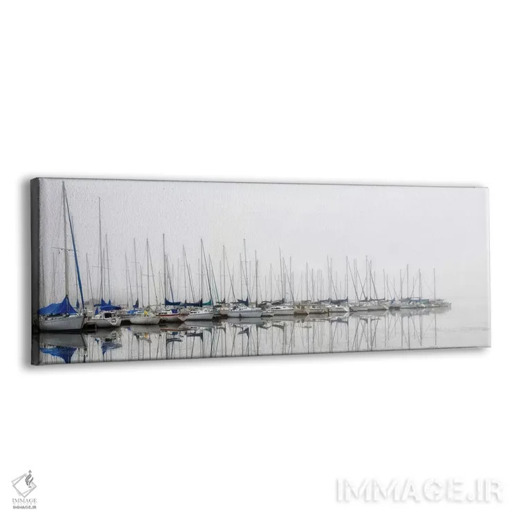 تابلو تابلوی قایقهای بادبانی اثر اندی اموس - نمای پرسپکتیو محصول