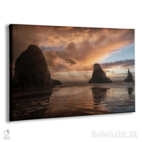 تابلو غروبهای در حال افت اثر اندی اموس - نمای پرسپکتیو محصول