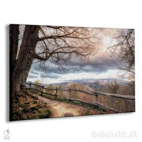 تابلو پیادهرویهای کوهستانی اثر اندی اموس - نمای پرسپکتیو محصول