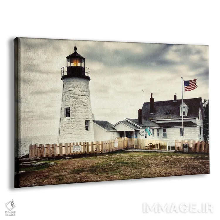 تابلو فانوس بندر آمریکایی اثر اندی اموس - نمای پرسپکتیو محصول