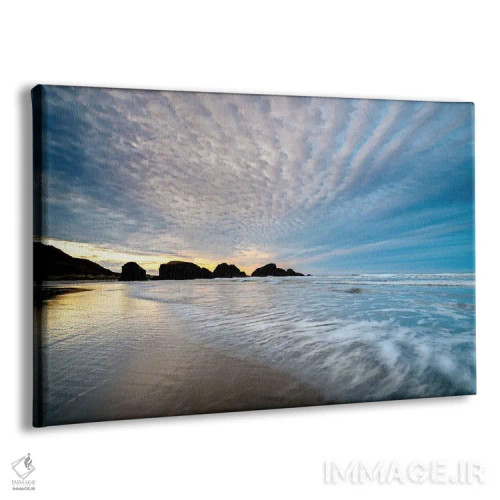 تابلو ساحل ابری اثر اندی اموس - نمای پرسپکتیو محصول