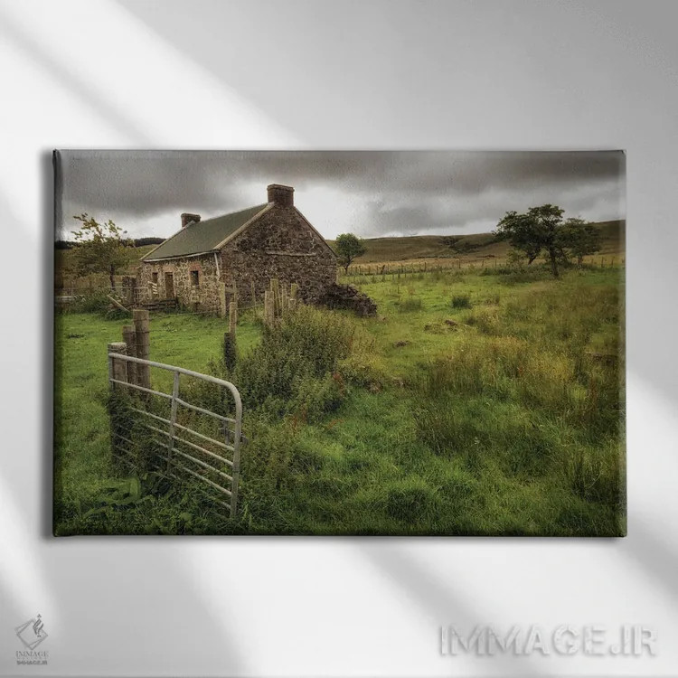 تابلو روزی در خانه اثر اندی اموس - نمای روبهرو روی دیوار