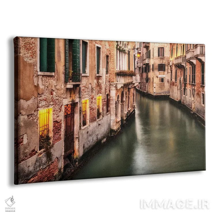 تابلو گرگ و میش ونیز اثر اندی اموس - نمای پرسپکتیو محصول