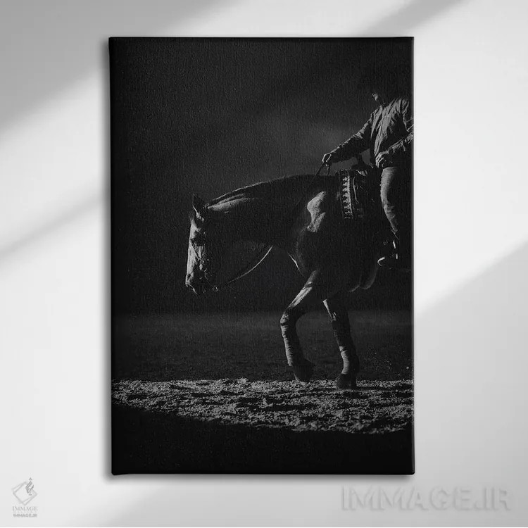 تابلو زیبایی در حرکت اثر آنا آرشینگر - نمای روبهرو روی دیوار