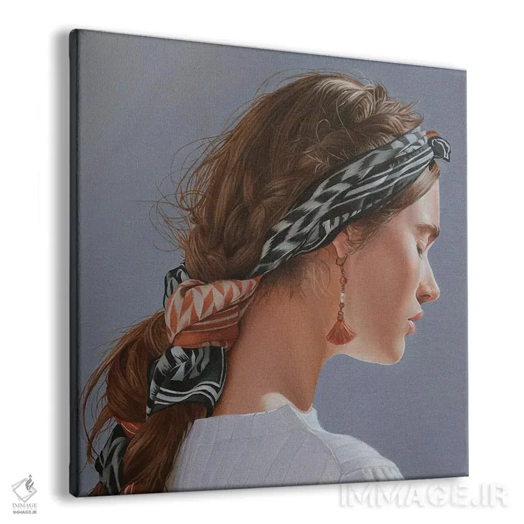 تابلو پرتره اثر آرتور آنوخین - نمای پرسپکتیو محصول