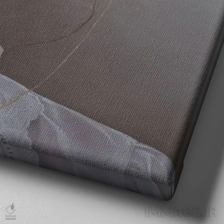 تابلو دختر با عینک آفتابی تیره اثر آرتور آنوخین - نمای نزدیک بافت بوم