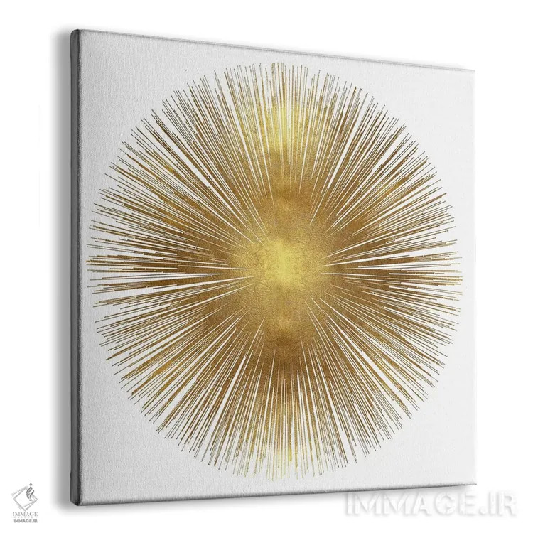 تابلو تابش خورشید ۱ اثر ابی یانگ - نمای پرسپکتیو محصول