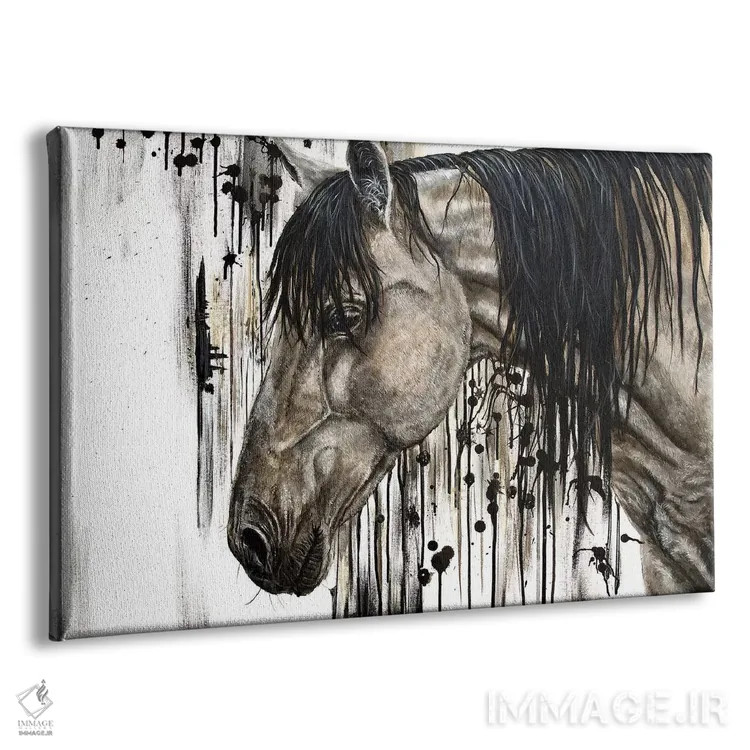 تابلو زیبایی با پوست گوزنی اثر آنجلا بادن - نمای پرسپکتیو محصول