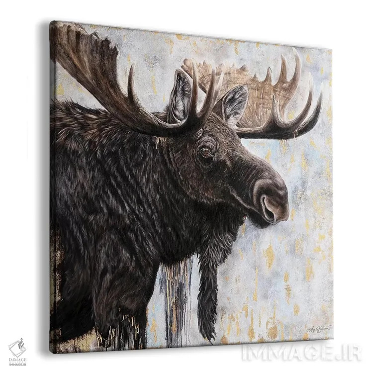 تابلو سلطان کوهستان اثر آنجلا بادن - نمای پرسپکتیو محصول