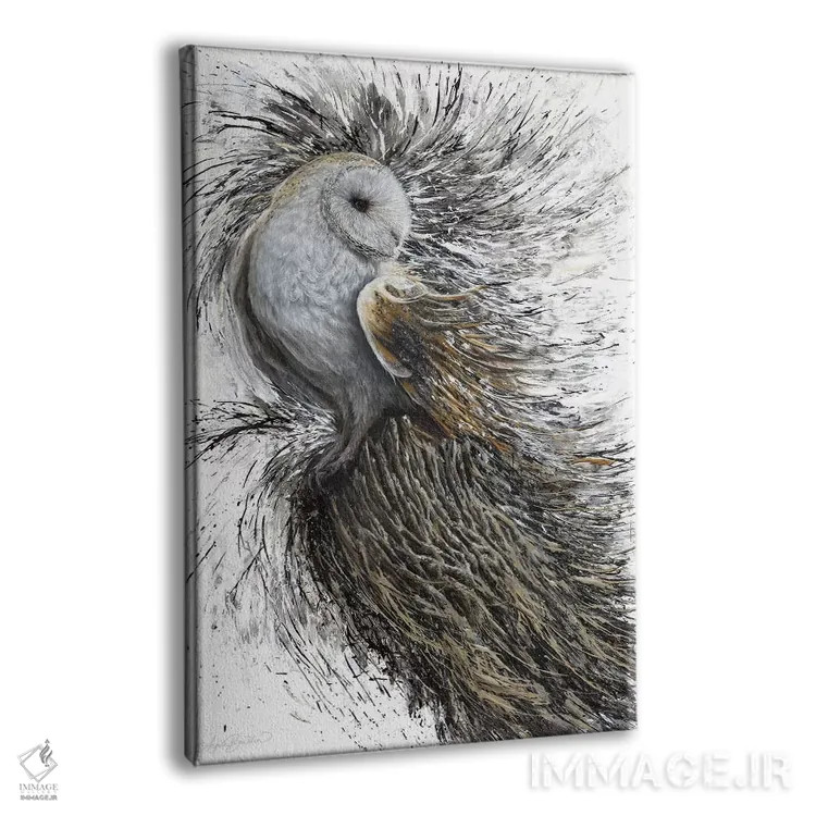 تابلو نشسته (بر لبه) اثر آنجلا بادن - نمای پرسپکتیو محصول