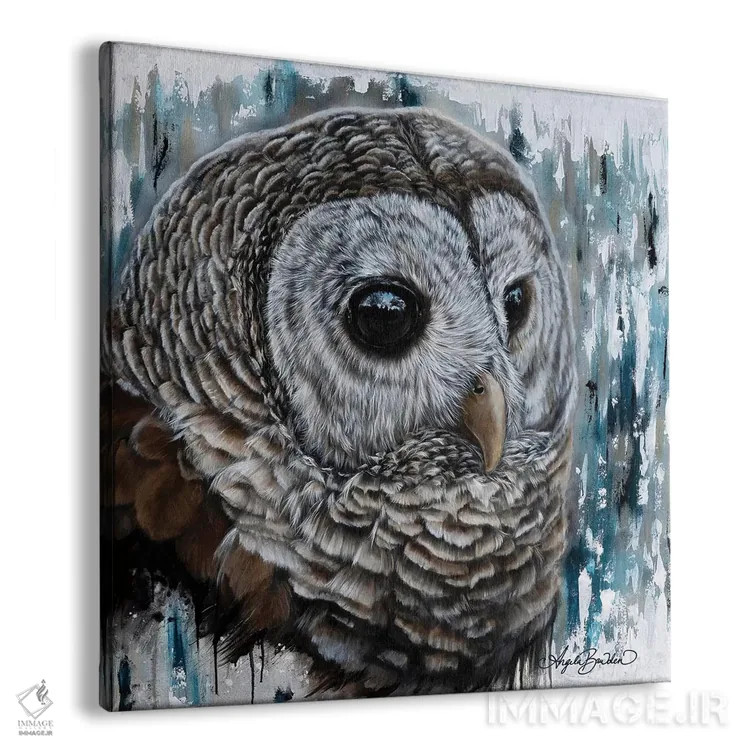 تابلو چشمهای مرموز اثر آنجلا بادن - نمای پرسپکتیو محصول