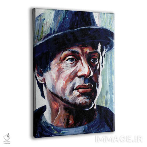 تابلو راکی بالبوآ (شخصیت فیلم) اثر الکس استاچبری - نمای پرسپکتیو محصول