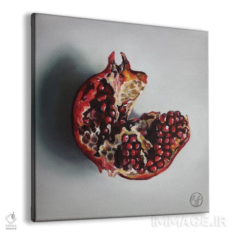 تابلو انار اثر ابرا جانسون - نمای پرسپکتیو محصول