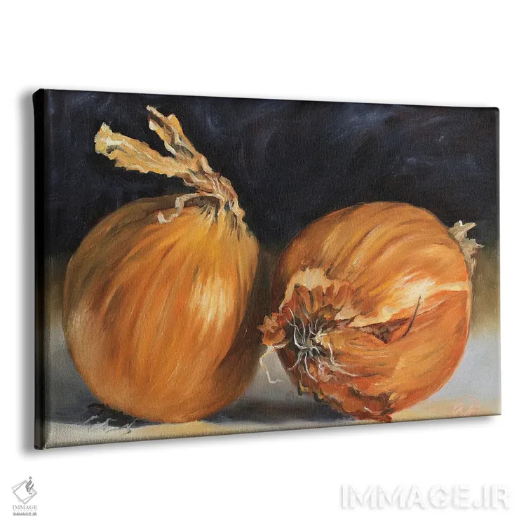 تابلو دوتایی بدبو اثر ابرا جانسون - نمای پرسپکتیو محصول