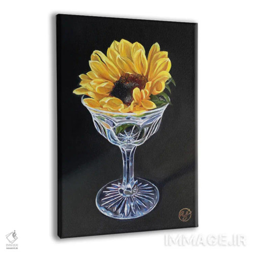 تابلو کوکتل تابستانی اثر ابرا جانسون - نمای پرسپکتیو محصول