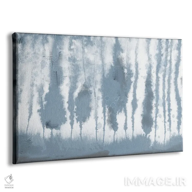 تابلو آبیهای سایهدار اثر آن بیلی - نمای پرسپکتیو محصول