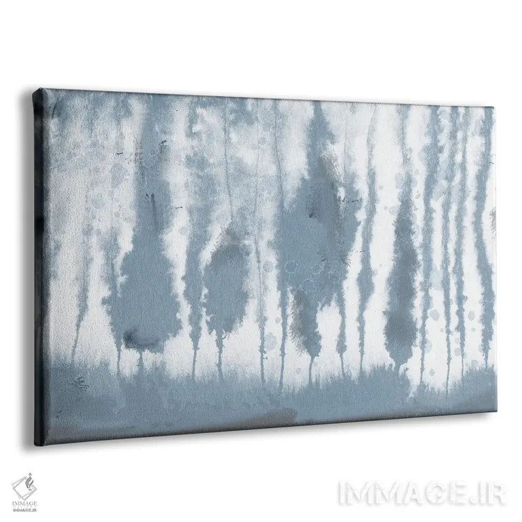 تابلو آبیهای سایهدار اثر آن بیلی - نمای پرسپکتیو محصول