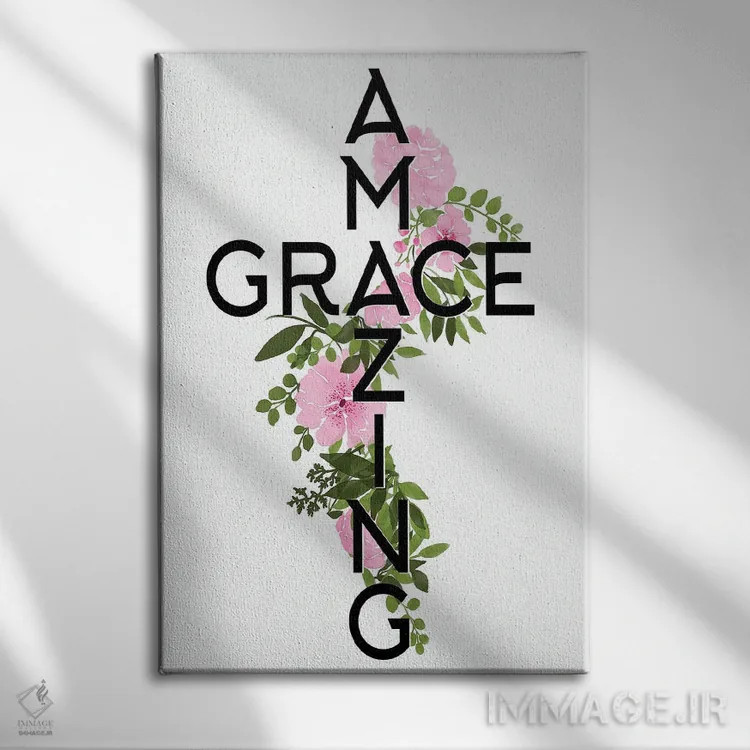 تابلو فیض شگرف II اثر آن بیلی - نمای روبهرو روی دیوار