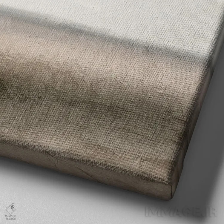 تابلو منظره اثر آن بیلی - نمای نزدیک بافت بوم