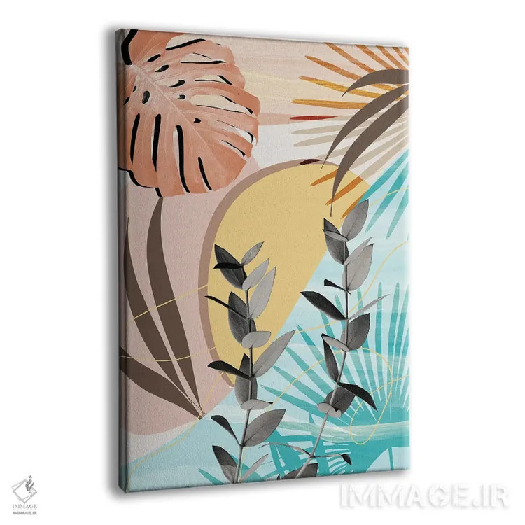 تابلو واحه تابستانی اکالیپتوس استوایی I اثر هنر آنیتا و بلا - نمای پرسپکتیو محصول
