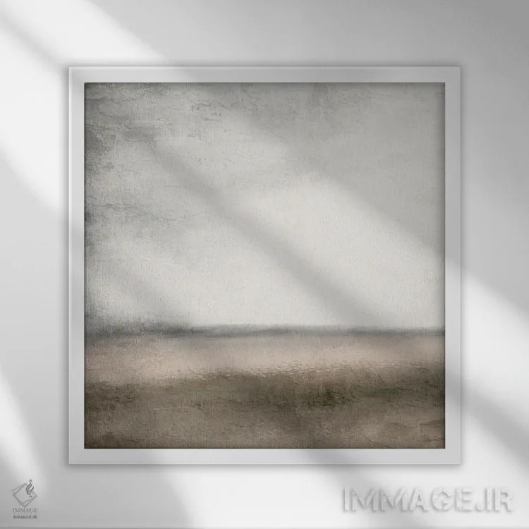 تابلو منظره اثر آن بیلی - نمای قابدار سفید