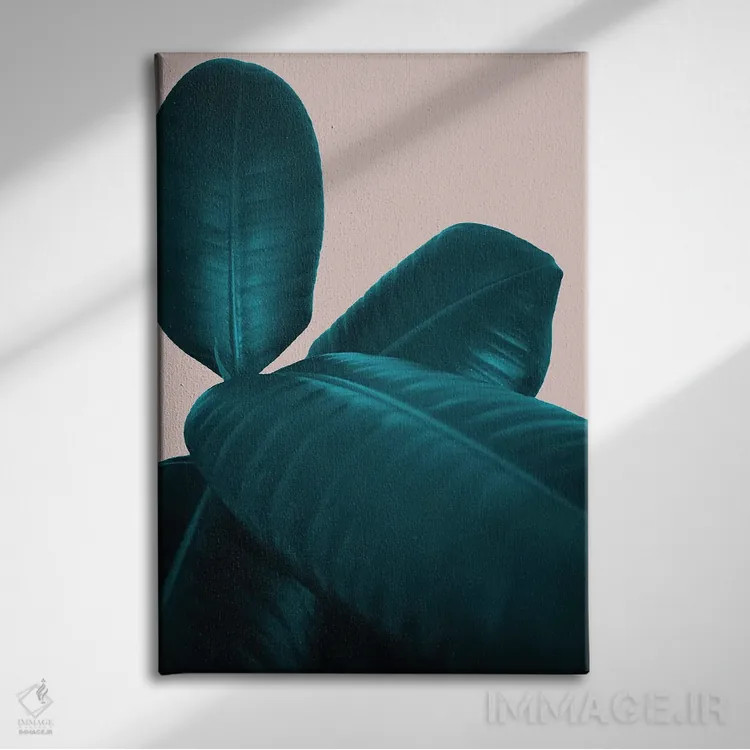 تابلو فیکوس الاستیکا IV اثر هنر آنیتا و بلا - نمای روبهرو روی دیوار