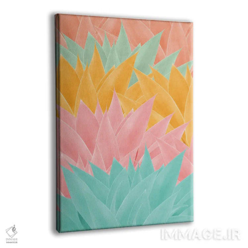 تابلو رویای تابستانی آگاو I اثر هنر آنیتا و بلا - نمای پرسپکتیو محصول