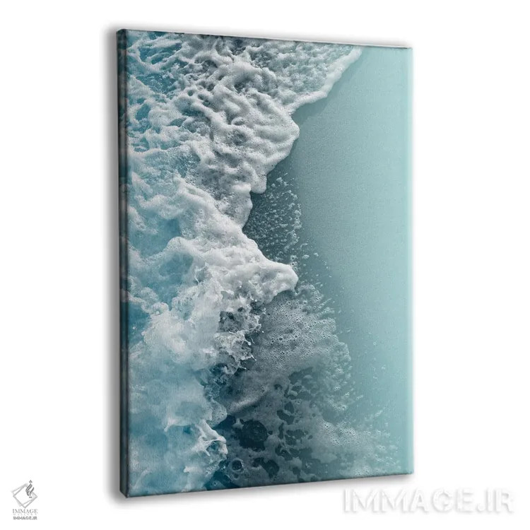 تابلو زیبایی اقیانوس II اثر هنر آنیتا و بلا - نمای پرسپکتیو محصول