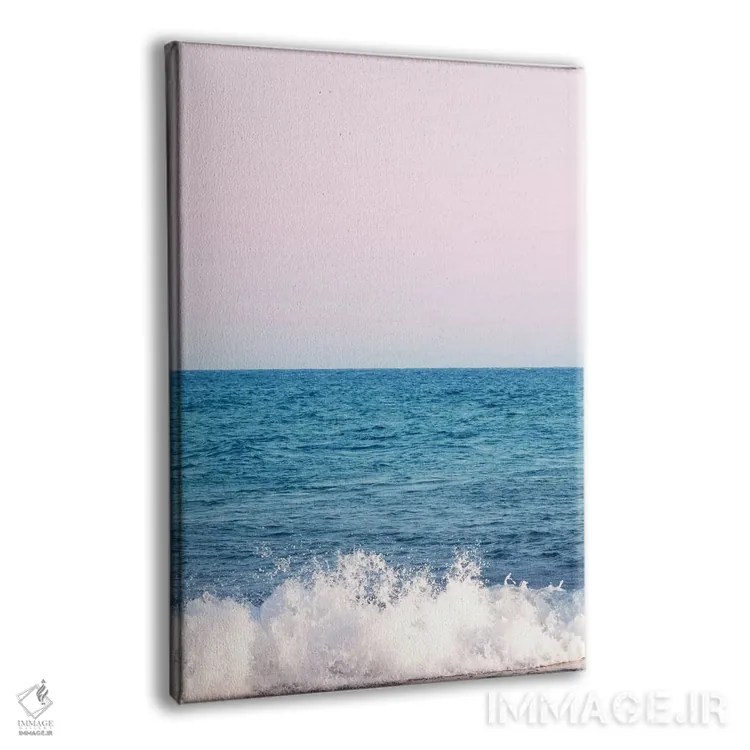 تابلو رویای موج اقیانوس I اثر هنر آنیتا و بلا - نمای پرسپکتیو محصول