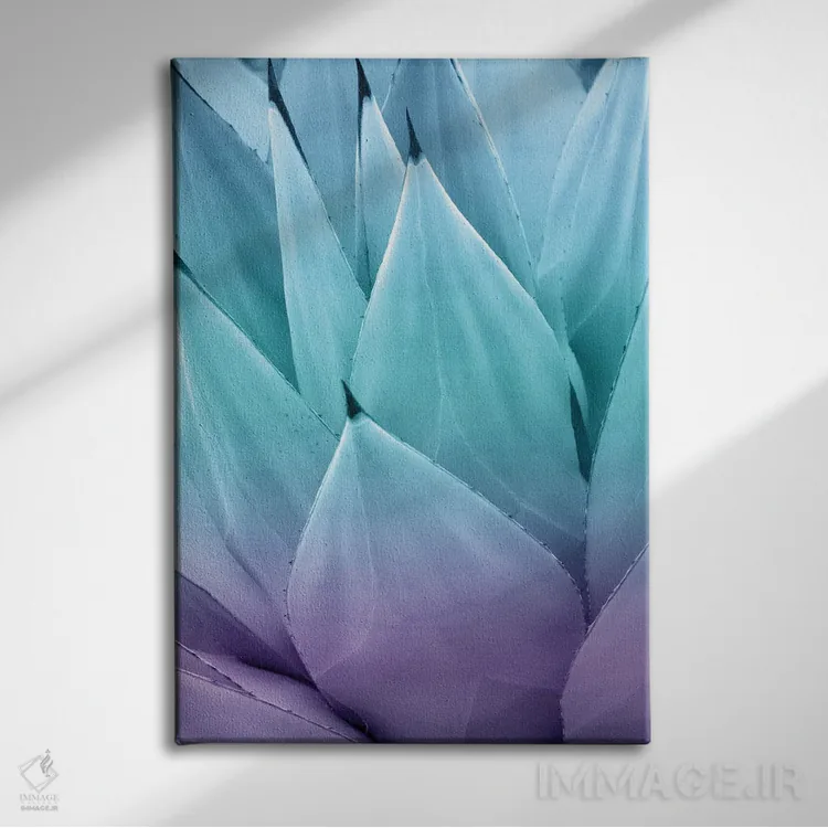 تابلو حس آگاو I اثر هنر آنیتا و بلا - نمای روبهرو روی دیوار