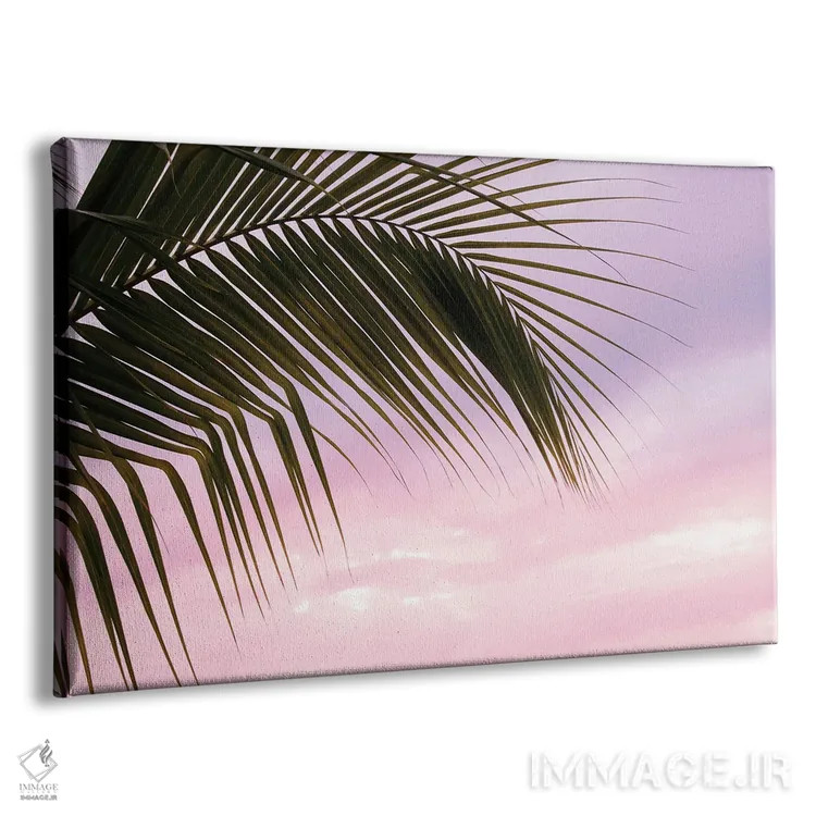 تابلو رویای برگ نخل I اثر هنر آنیتا و بلا - نمای پرسپکتیو محصول