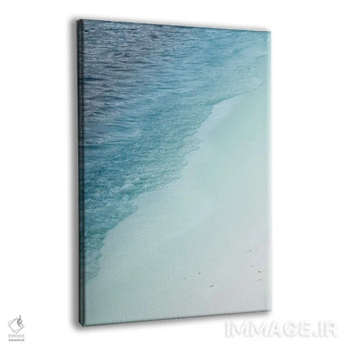 تابلو زیبایی اقیانوس پاستلی II اثر هنر آنیتا و بلا - نمای پرسپکتیو محصول