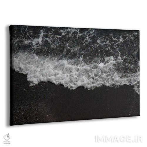 تابلو رویای امواج اقیانوس سانتورینی II اثر هنر آنیتا و بلا - نمای پرسپکتیو محصول