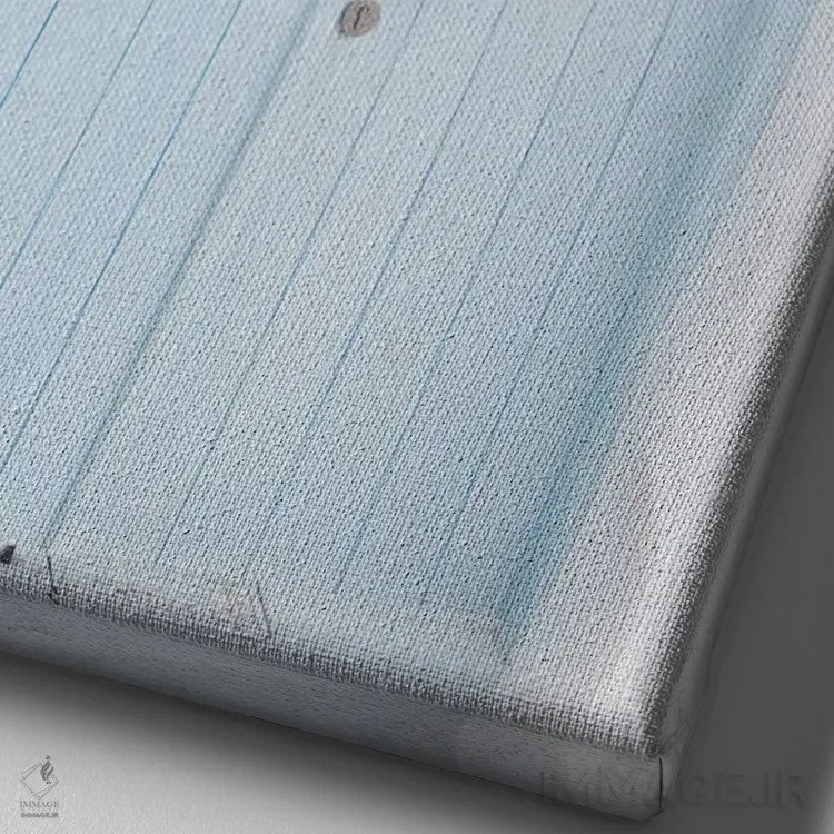 تابلو اویای سانتورینی IV (محلهای در سانتورینی) اثر هنر آنیتا و بلا - نمای نزدیک بافت بوم