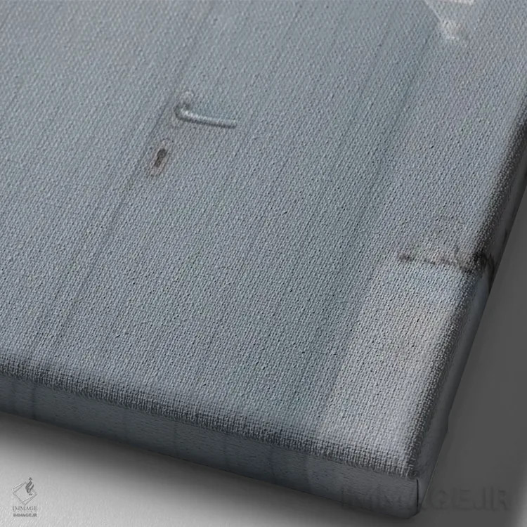 تابلو دروازهٔ اویای سانتورینی I (محلهای در سانتورینی) اثر هنر آنیتا و بلا - نمای نزدیک بافت بوم