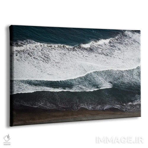 تابلو زیبایی هوایی اقیانوس اطلس II اثر هنر آنیتا و بلا - نمای پرسپکتیو محصول