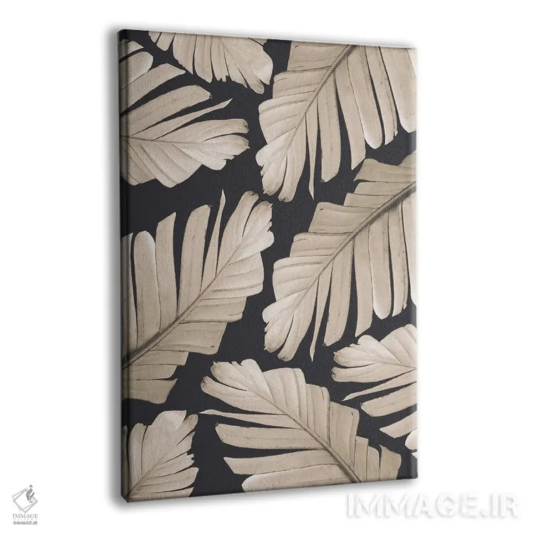 تابلو رویای برگ موز سپیا I (سپیا: رنگ قهوهای متمایل به قرمز) اثر هنر آنیتا و بلا - نمای پرسپکتیو محصول