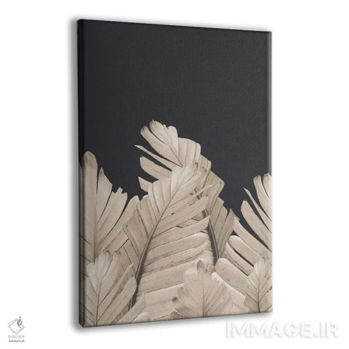 تابلو رویای برگ موز سپیا III (سپیا: رنگ قهوهای متمایل به قرمز) اثر هنر آنیتا و بلا - نمای پرسپکتیو محصول