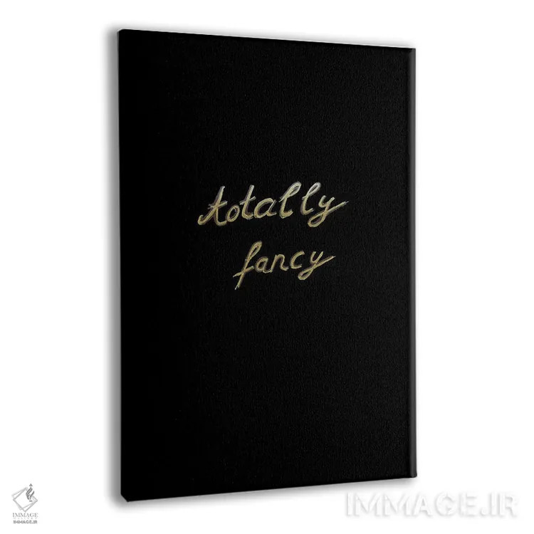 تابلو کاملاً شیک و مجلل I اثر هنر آنیتا و بلا - نمای پرسپکتیو محصول