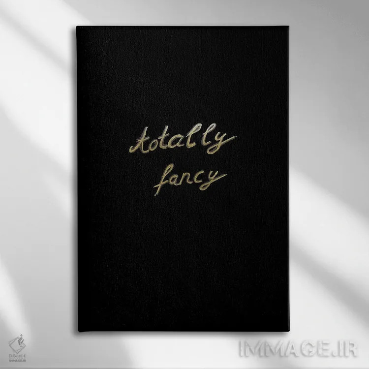 تابلو کاملاً شیک و مجلل I اثر هنر آنیتا و بلا - نمای روبهرو روی دیوار