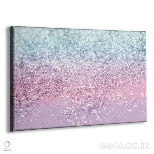 تابلو دختران تکشاخ اکلیلی IV اثر هنر آنیتا و بلا - نمای پرسپکتیو محصول