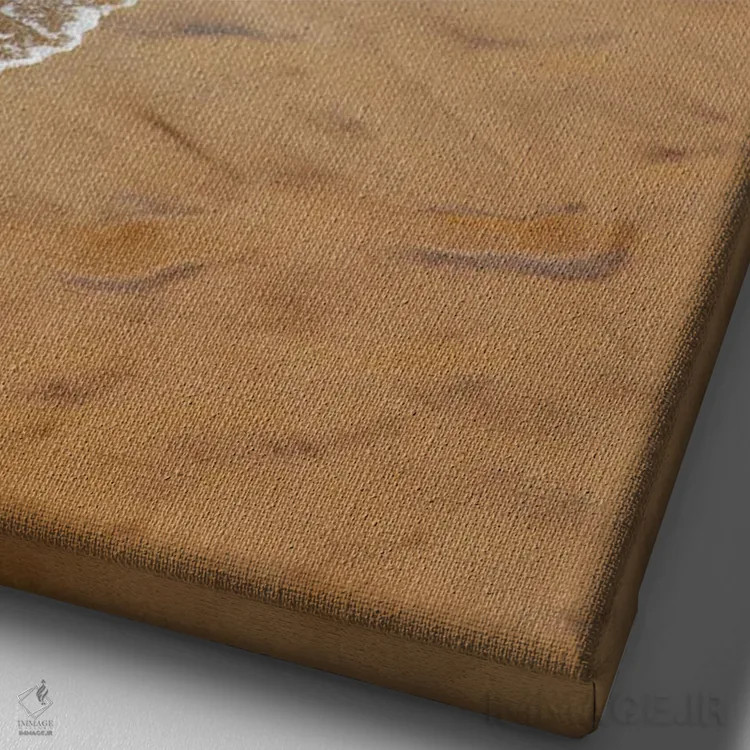 تابلو زیبایی اقیانوس اطلس III اثر هنر آنیتا و بلا - نمای نزدیک بافت بوم