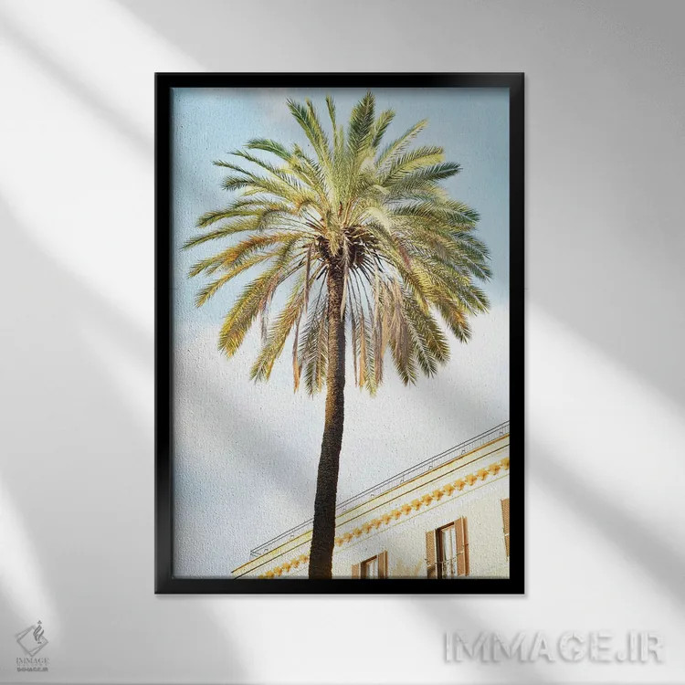 تابلو روم زیبا (ایتالیا) اثر هنر آنیتا و بلا - نمای قابدار مشکی