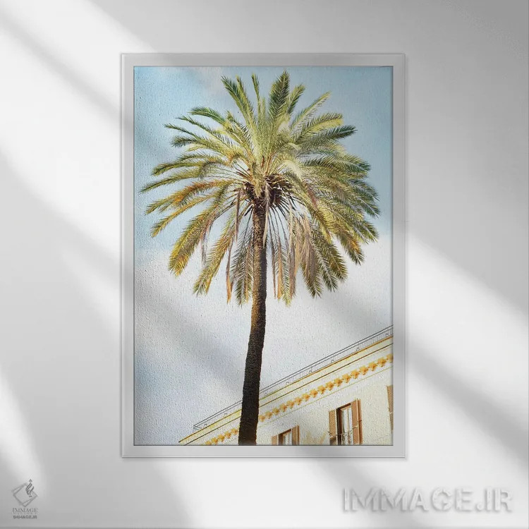 تابلو روم زیبا (ایتالیا) اثر هنر آنیتا و بلا - نمای قابدار سفید