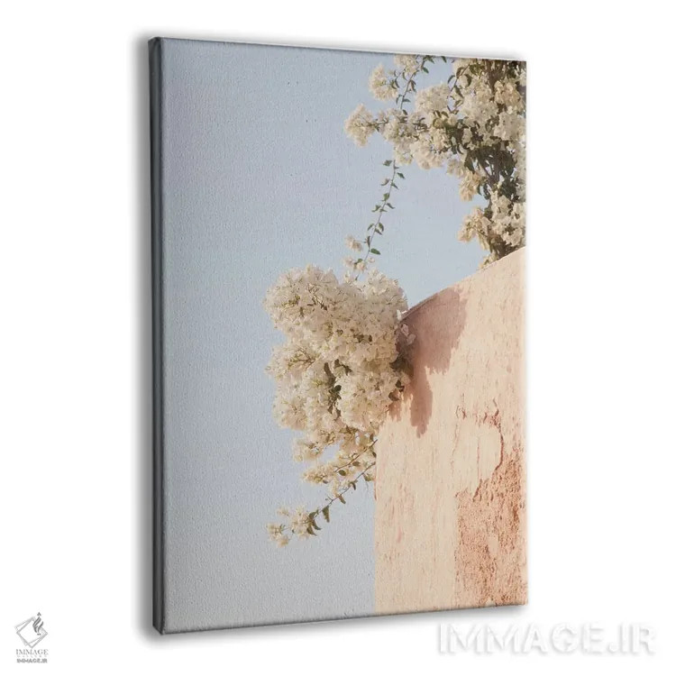 تابلو رویای زیبایی اویای سانتورینی IV (محلهای در سانتورینی) اثر هنر آنیتا و بلا - نمای پرسپکتیو محصول