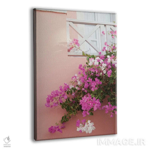 تابلو رویای زیبایی اویای سانتورینی V (محلهای در سانتورینی) اثر هنر آنیتا و بلا - نمای پرسپکتیو محصول