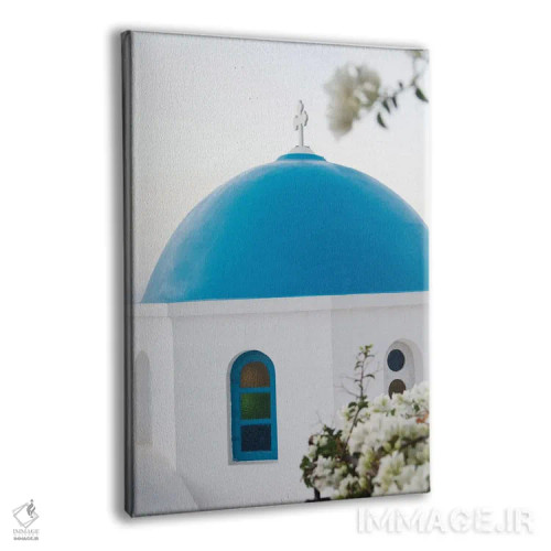 تابلو اویای سانتورینی یونان I (محلهای در سانتورینی) اثر هنر آنیتا و بلا - نمای پرسپکتیو محصول